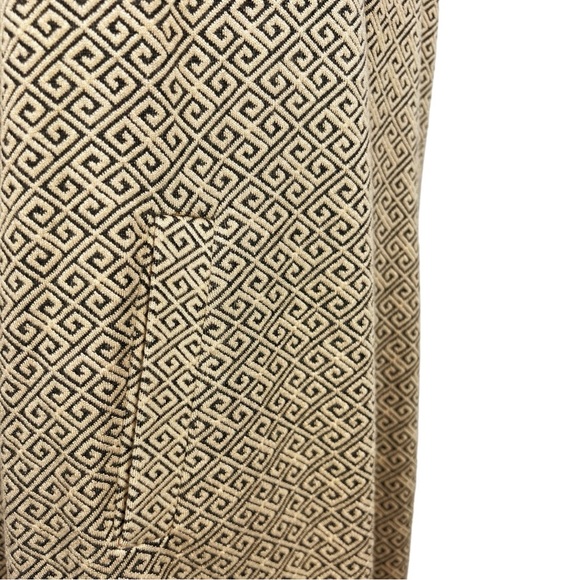 Tyler Boe Tan & Black Cowl Neck Kim Dress Size Medium - Picture 6 of 8